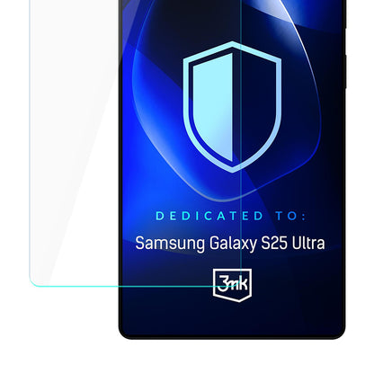 Skärmskydd 3MK FlexibleGlass för Samsung Galaxy S25 Ultra S938, Flexibelt Glas, Fullt Lim