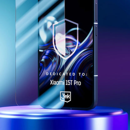 Skärmskydd 3MK FlexibleGlass för Xiaomi 15T Pro, Flexibelt Glas, Full Lim