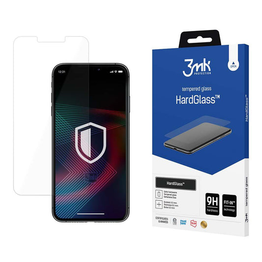 Skärmskydd 3MK HardGlass för Apple iPhone 17 Pro Max / 16 Pro Max, Härdat Glas, Full Glue