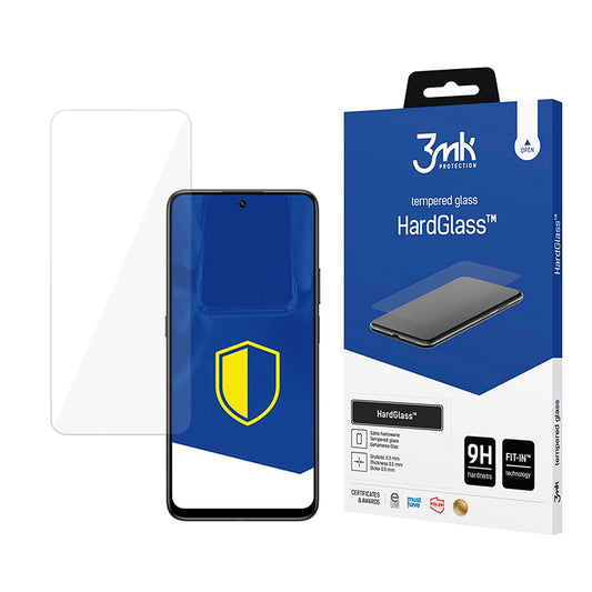 Skärmskydd 3MK HardGlass för Honor 400 Smart 4G / 400 Smart 5G, Härdat Glas, Fullt Lim