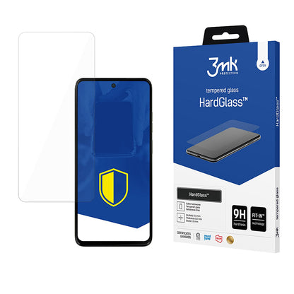 Skärmskydd 3MK HardGlass för Motorola Moto G15 / G15 Power / E15 / G05, Härdat Glas, Fullt Lim
