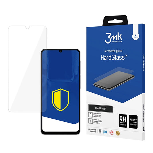 Skärmskydd 3MK HardGlass för Samsung Galaxy A07 4G A075, Härdat Glas, Fullt Lim