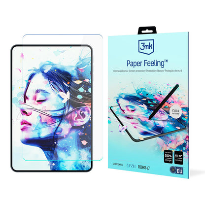 Skärmskydd 3MK Paper Feeling för Apple iPad (2025) / (2022), Plast, Set om 2 stycken