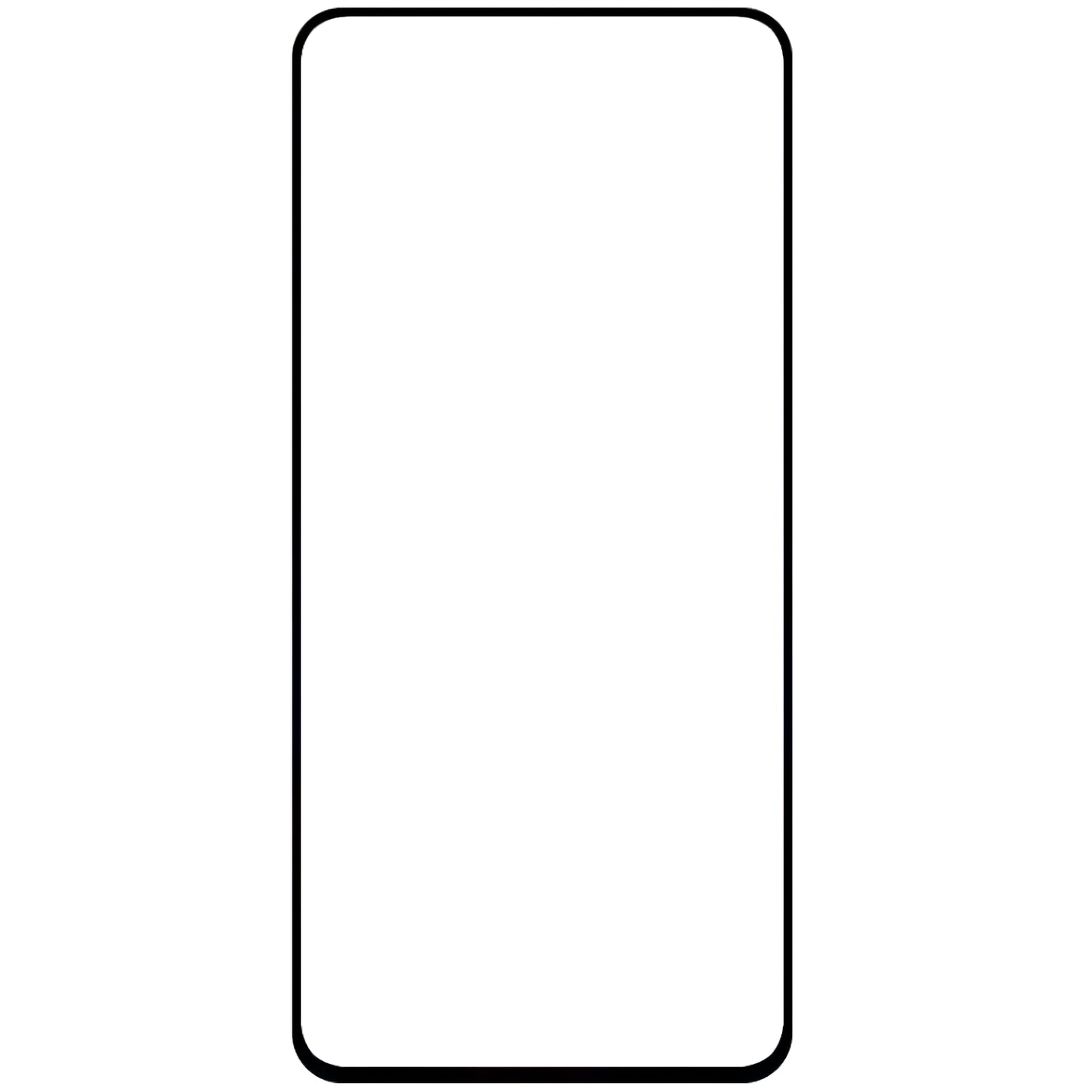 Blue Shield Screen Protector for Samsung Galaxy A35 5G A356, Tempered Glass, Full Glue, Case Friendly, Black