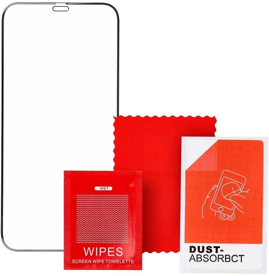 Veason PRO skärmskydd för Motorola Moto E32s / E22s / E32 / G22, Härdat glas, Full lim, 6D, Svart