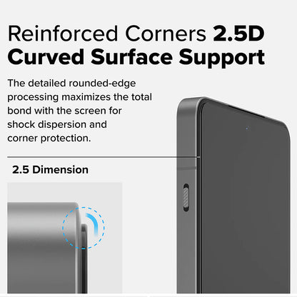 Skyddsfilm Ringke för OnePlus 13R, Härdat Glas, Full Lim, Set med 2 stycken
