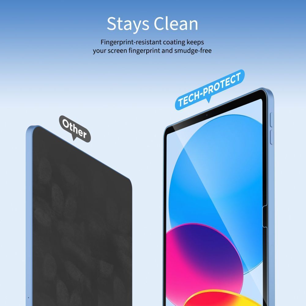 Skärmskydd Tech-Protect FIT+ för Samsung Galaxy Tab S11 Ultra / Tab S10 Ultra, Härdat Glas, Full Lim, 2-pack, 2.5D