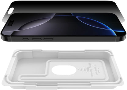 Integritetsskärmskydd Belkin ScreenForce InvisiGlass för Apple iPhone 16 Pro Max, Härdat Glas, Fulllim OVA170hq
