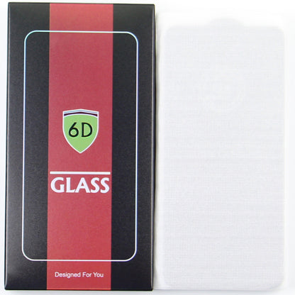 OEM skärmskydd för Apple iPhone 17e / 16e / 14 / 13 Pro, härdat glas, full limning, set om 10 stycken, 6D, svart