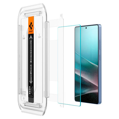 Skärmskydd Spigen GlastR EZ FIT HD för Samsung Galaxy S25 Ultra S938, Härdat Glas, Full Lim, Set om 2 stycken AGL09082