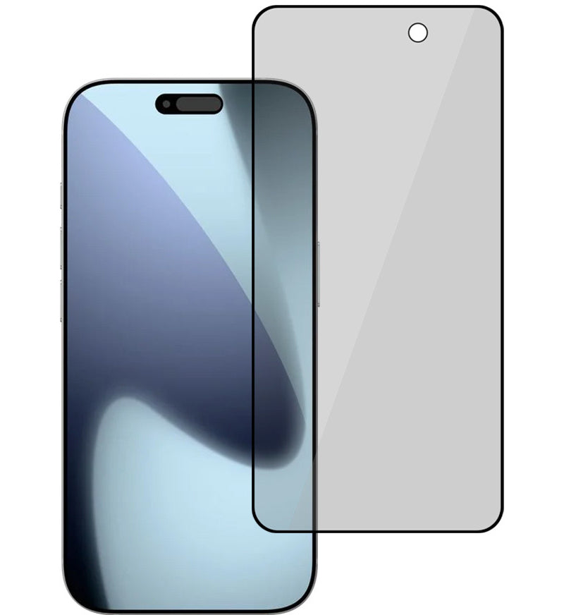 Sekretesskyddande skärmskydd Tel Protect 10X Plus Titanium för Apple iPhone 17 Pro Max, härdat glas, helhäftande