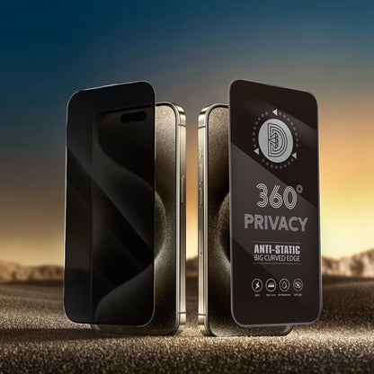 OEM 360 Privacy Skärmskydd för Samsung Galaxy A37 5G, Härdat Glas, Fullt Lim