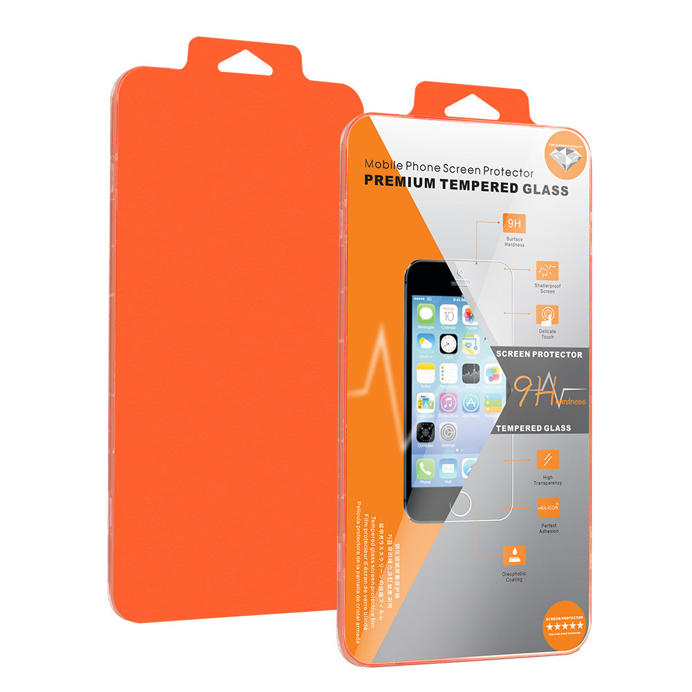 OEM Orange skärmskydd för Apple iPhone 18 Pro Max / 17 Pro Max / 16 Pro Max, härdat glas, full limning