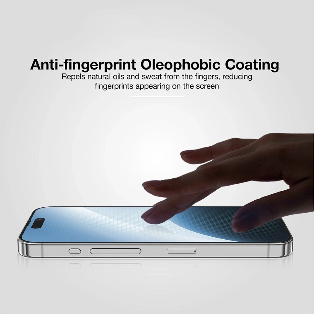 Skärmskydd Anank 10X Reinforced CG för Apple iPhone 17, Härdat Glas, Full Glue, 2.5D, Svart