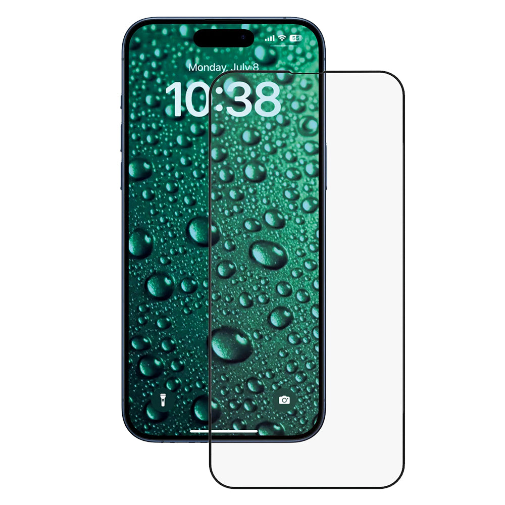 Skyddsfilm Anank 5X Reinforced Invisible för Apple iPhone 17 Pro Max, Härdat Glas, Full Glue, 3D, Svart