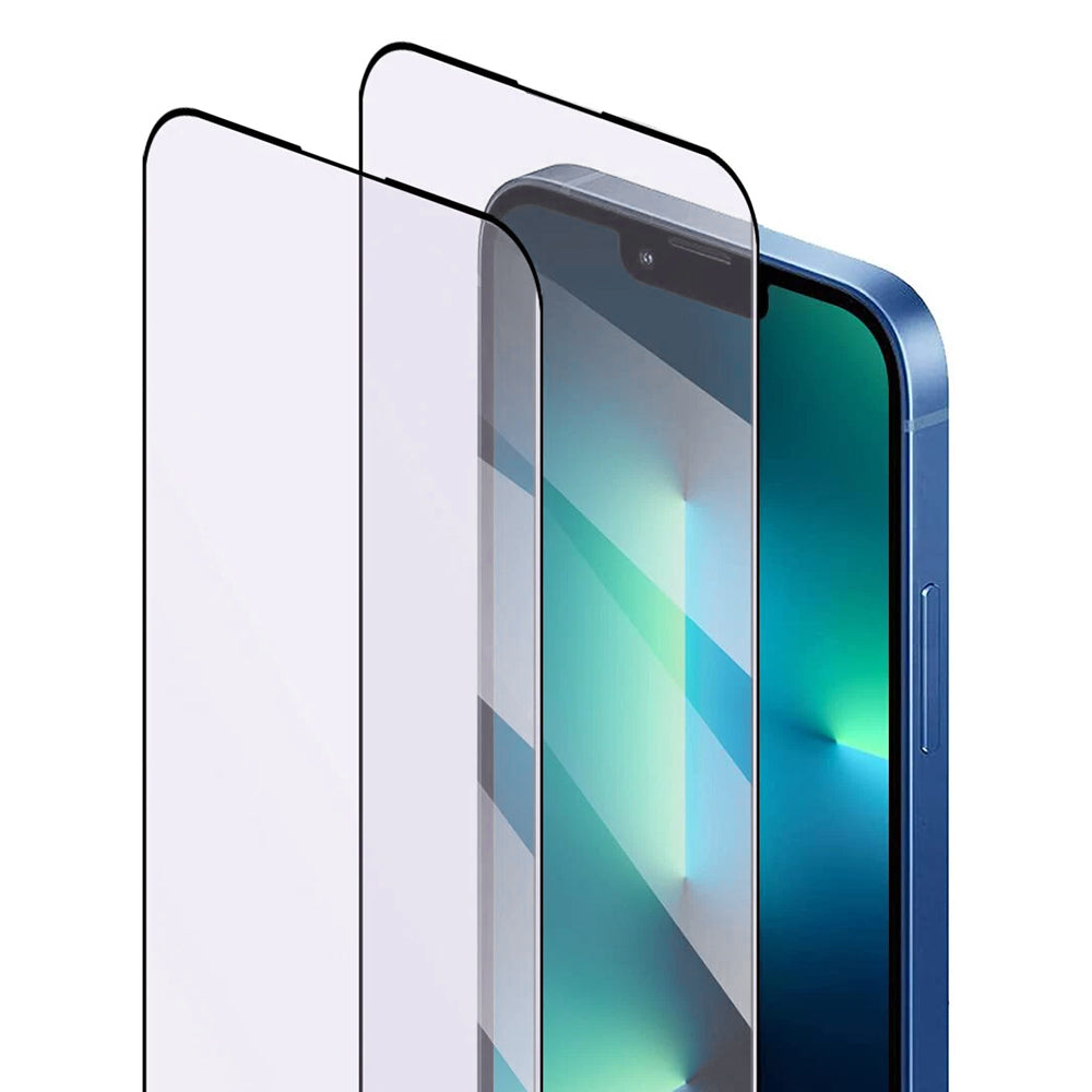 Skärmskydd Anti Blue Light Anank 5X Förstärkt för Apple iPhone 17, Härdat Glas, Full Lim, 2.5D, Svart