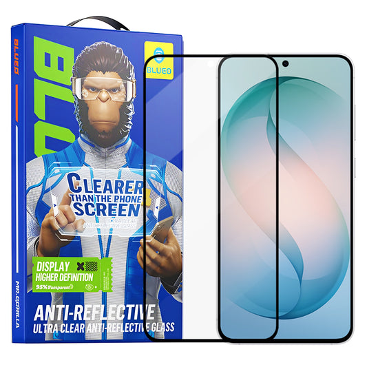 Skyddsfilm Blueo Anti-Reflective HD för Samsung Galaxy S26 Plus S947, Härdat Glas, Full Glue, Svart