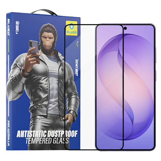 Skyddsfilm Blueo Anti-Static HD för Samsung Galaxy S26 Ultra S948, Härdat Glas, Full Glue, Svart
