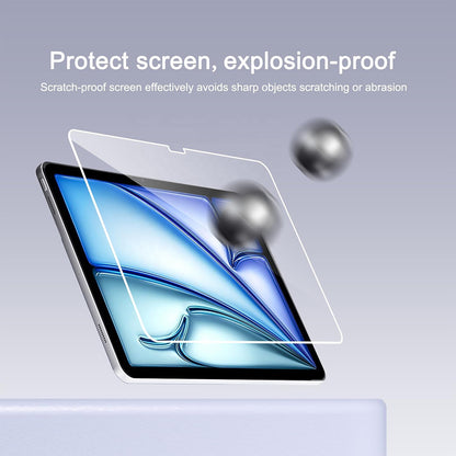 Blueo HD skärmskydd för Apple iPad 9.7 (2017), härdat glas, full limning