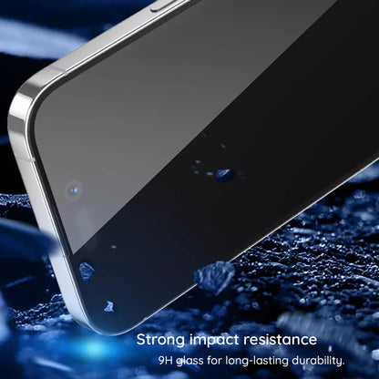 Blueo HD skärmskydd för Samsung Galaxy A27 5G / A57 5G / A37 5G, härdat glas, full limning, 2.5D, svart
