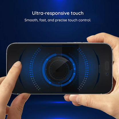 Blueo HD skärmskydd för Samsung Galaxy A27 5G / A57 5G / A37 5G, härdat glas, full limning, 2.5D, svart