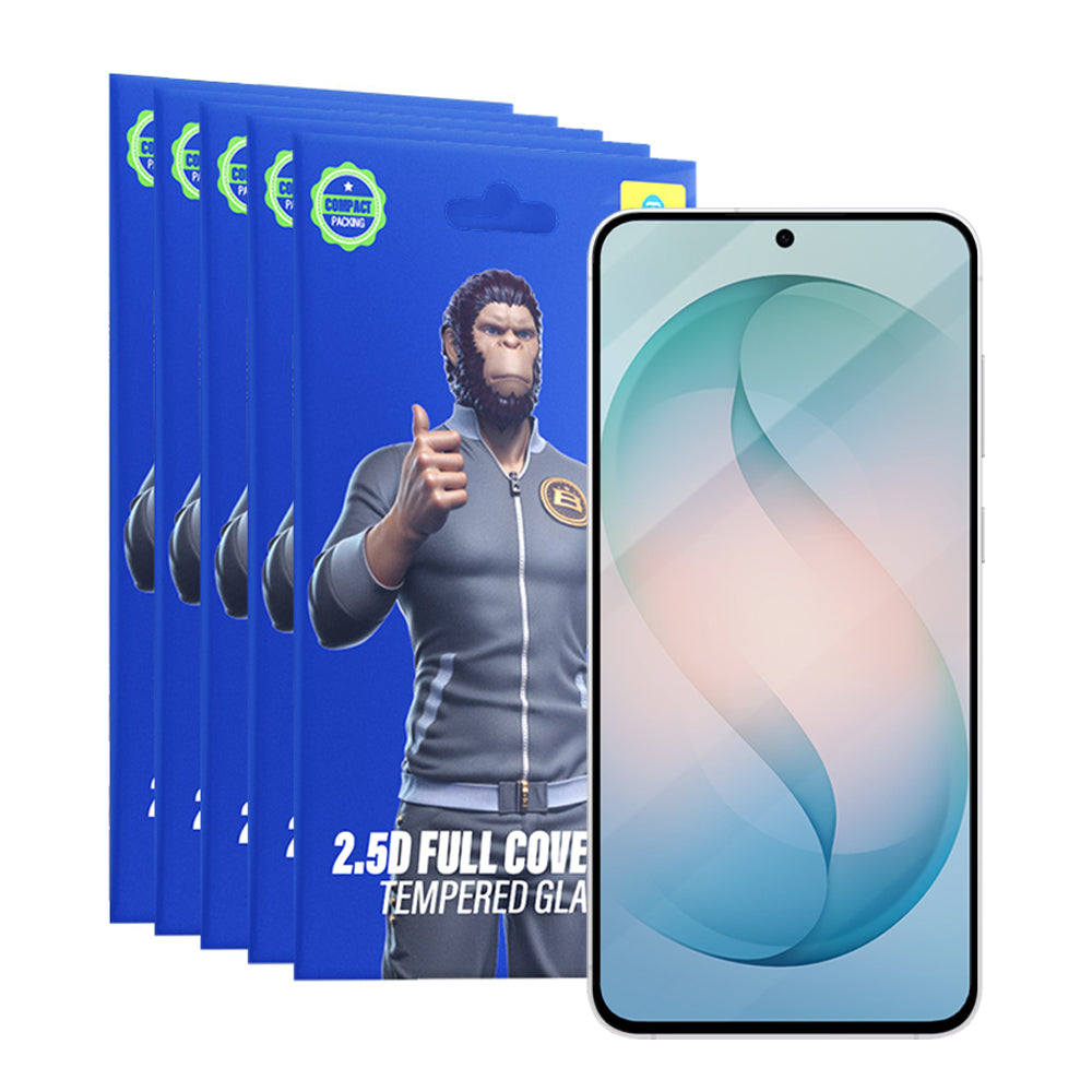 Skyddsfilm Blueo HD för Samsung Galaxy S26 Plus S947, Härdat Glas, Full Glue, 2.5D, Set om 5 stycken, Svart