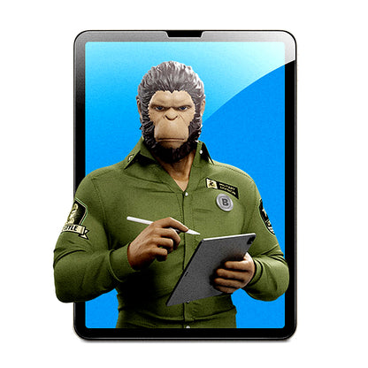 Blueo Special Writing skärmskydd för Apple iPad 10.2 (2021) / 10.2 (2020) / 10.2 (2019), plast