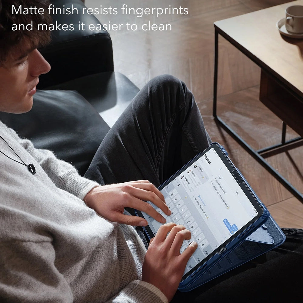 Skärmskydd ESR Armorite Paper Feel UltraFit för Apple iPad Air 11 (2026) / Air 11 (2025), Härdat Glas, Full Lim, Set med 2 stycken