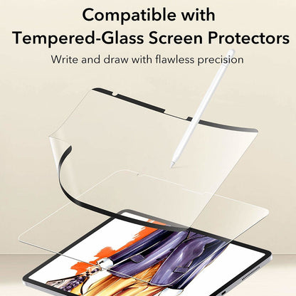 Skyddsfilm ESR Paper Feel Magnetic för Apple iPad (2025) / (2022), Plast