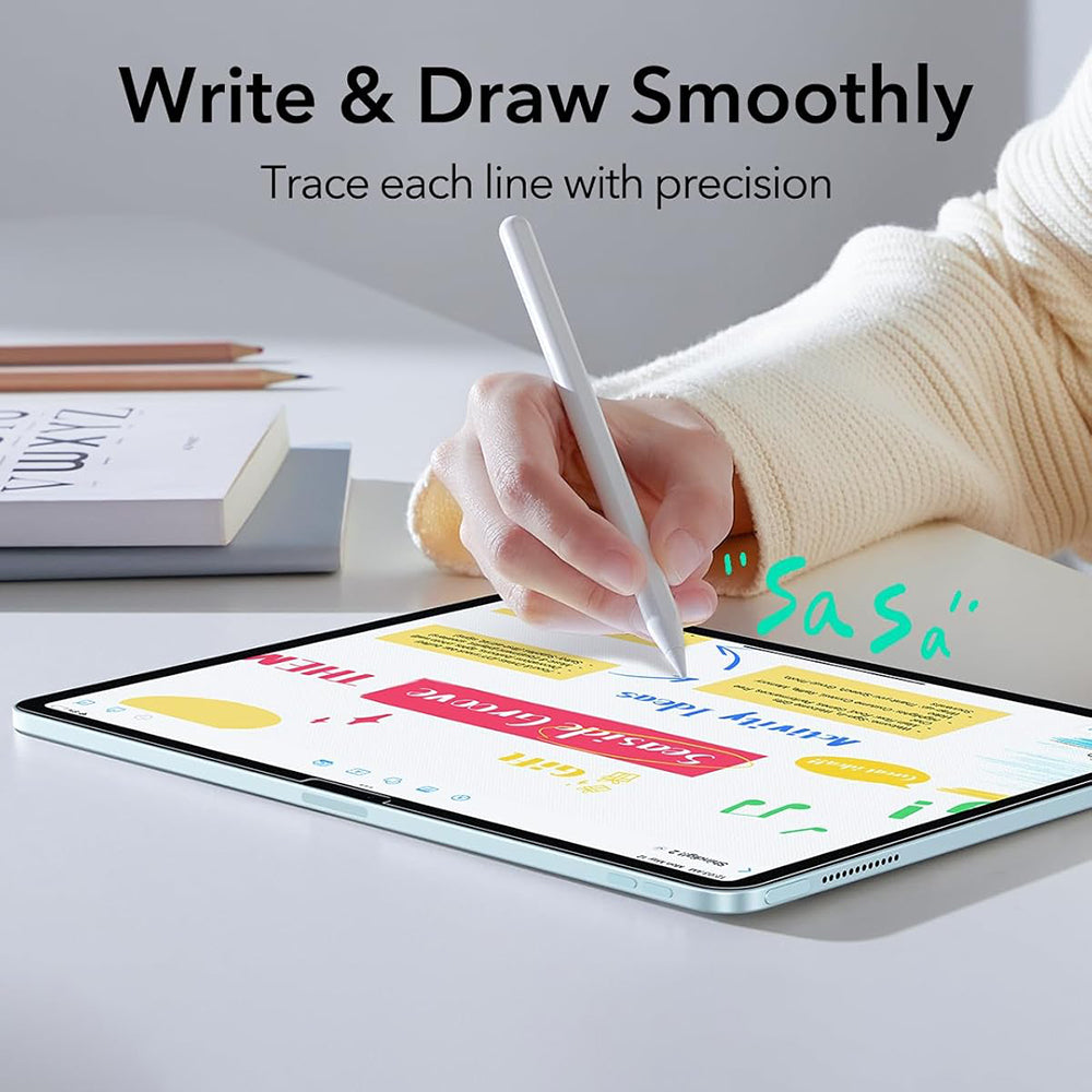 Skyddsfilm ESR Paper Feel UltraFit för Apple iPad (2025) / (2022), Plast, Set med 2 stycken