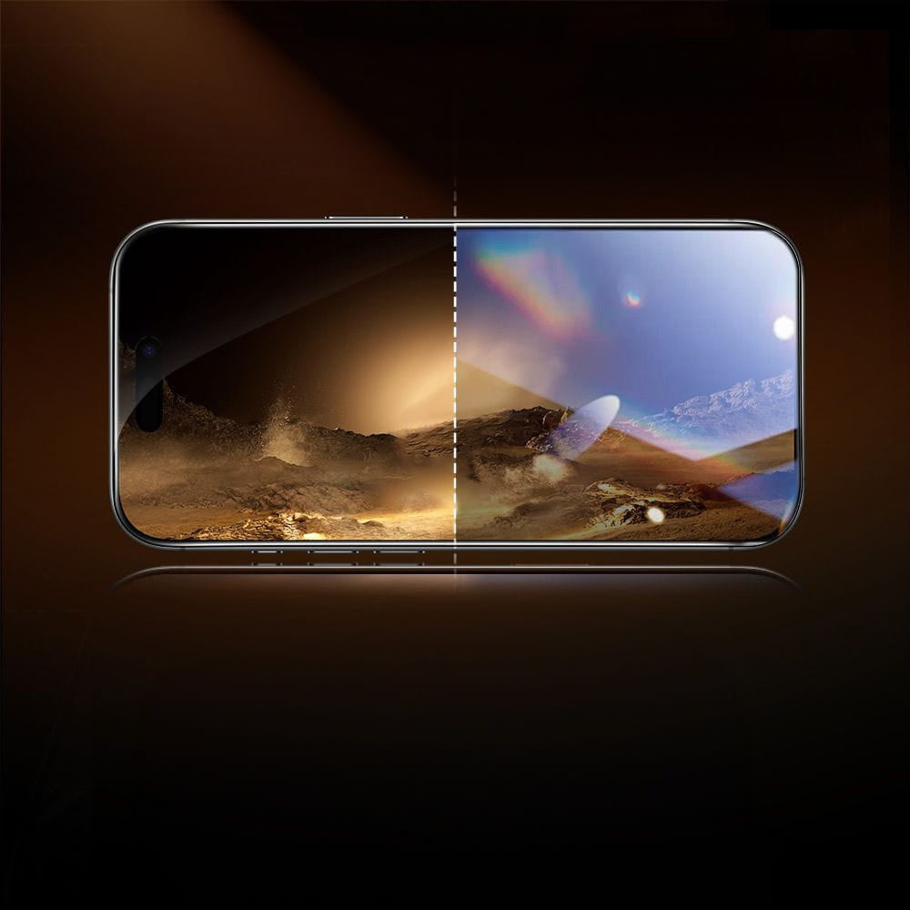 Skärmskydd ESR UltraFit Armorite Pro för Apple iPhone 17 Pro Max, Härdat Glas, Full Lim, Svart