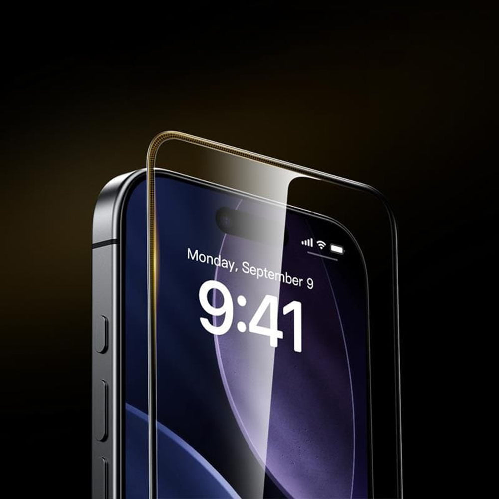 Skärmskydd ESR UltraFit Armorite Pro för Apple iPhone 17 Pro, Härdat Glas, Full Lim, Svart