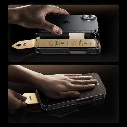 Skärmskydd ESR UltraFit Armorite Pro för Apple iPhone 17 Pro, Härdat Glas, Full Lim, Svart