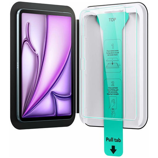 Skärmskydd ESR UltraFit för Apple iPad Pro 13 (2025) / Pro 13 (2024), Härdat Glas, Fullständig Limning, Set med 2 stycken