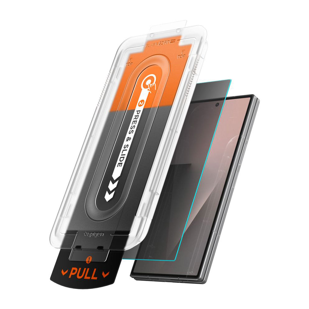 Skyddande skärmskydd Privacy Spigen GlastR EZ FIT Pro HD för Samsung Galaxy Z Fold8 Ultra F976, Härdat glas, Fullt lim