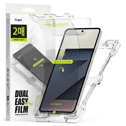 Skyddsfilm Ringke Dual Easy Pro för Samsung Galaxy Z Flip7 F766, Plast, Set med 2 stycken