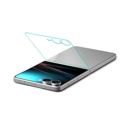 Skärmskydd Spigen GlastR EZ FIT för Samsung Galaxy Z Flip7 F766, Härdat Glas, Full Lim, Set med 2 stycken AGL09585