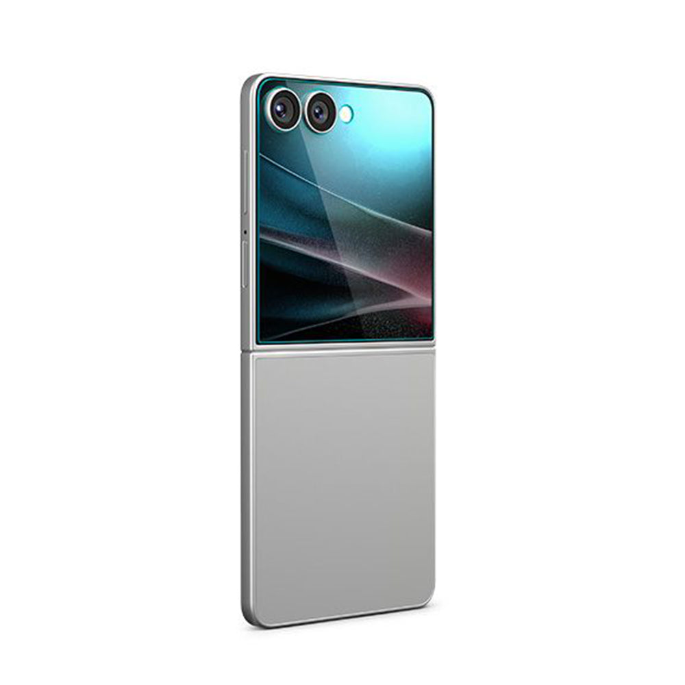 Skärmskydd Spigen GlastR EZ FIT för Samsung Galaxy Z Flip7 F766, Härdat Glas, Full Lim, Set med 2 stycken AGL09585