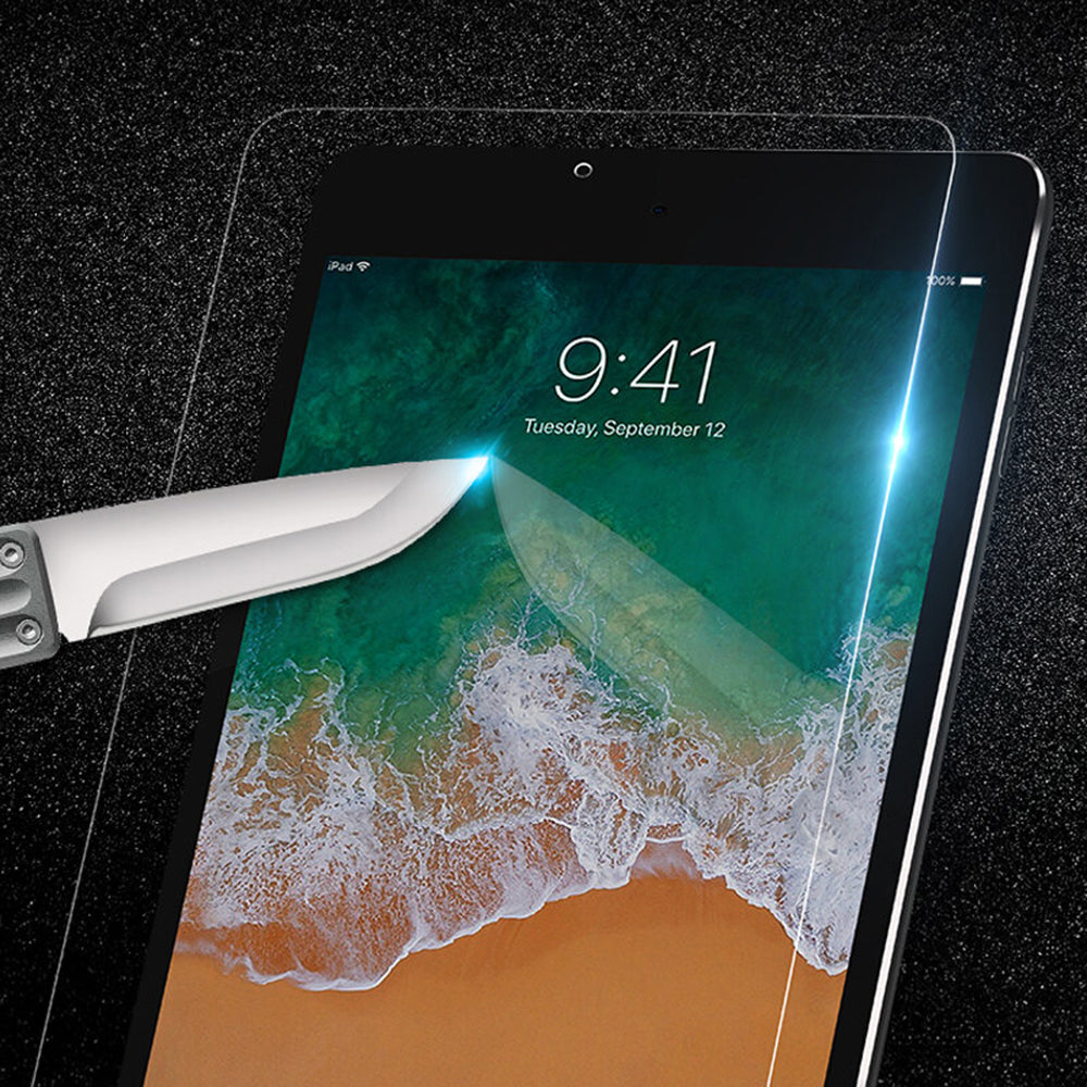 Lito Classic skärmskydd för Apple iPad 10.2 (2021) / 10.2 (2020) / 10.2 (2019), härdat glas, full limning, 2.5D