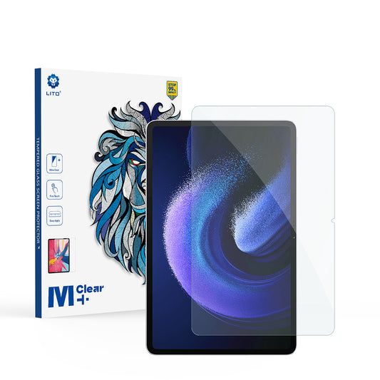 Skärmskydd Lito Classic för Xiaomi Pad 6 / 6 Pro, Härdat Glas, Fulllim, 2.5D