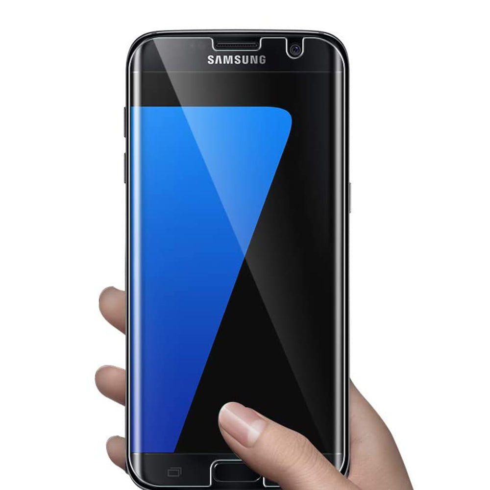 Lito skärmskydd för Samsung Galaxy S7 edge G935, härdat glas, UV-lim, 3D
