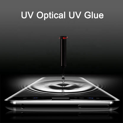 Lito skärmskydd för Samsung Galaxy S7 edge G935, härdat glas, UV-lim, 3D