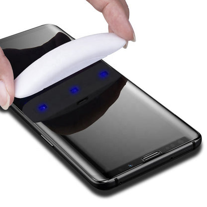 Lito skärmskydd för Samsung Galaxy S7 edge G935, härdat glas, UV-lim, 3D