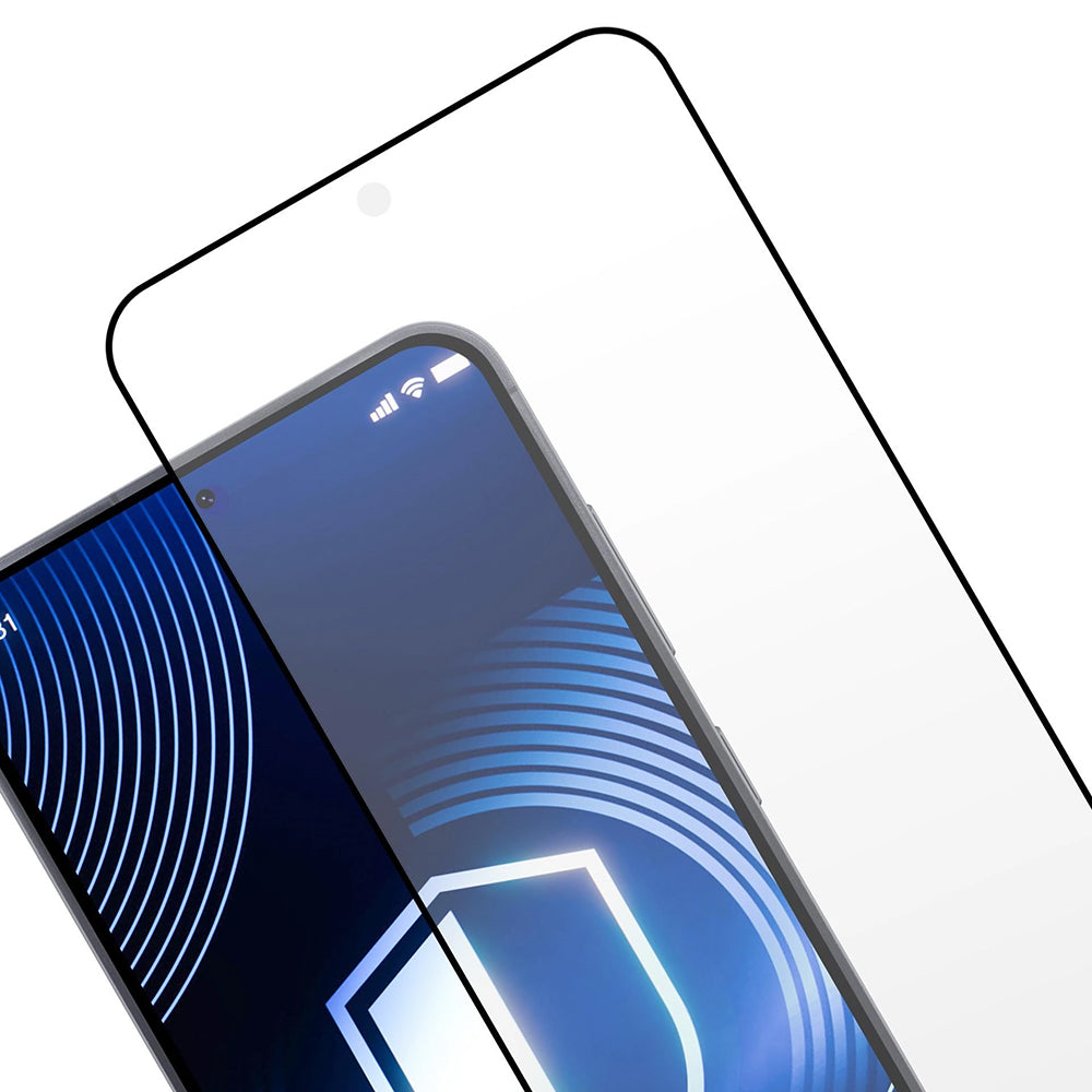 Matte Screen Protector 3MK Max for Samsung Galaxy S26 Plus, Tempered Glass, Full Glue, Black