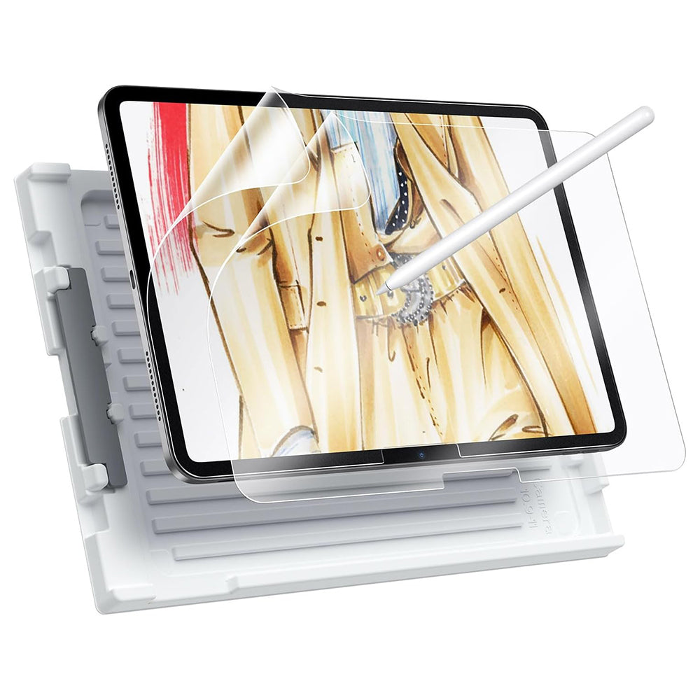 Skärmskyddsfolie Matte ESR Paper Feel för Apple iPad Air 13 (2025) / Air 13 (2024), Plast, Fullständigt lim, Set med 2 stycken