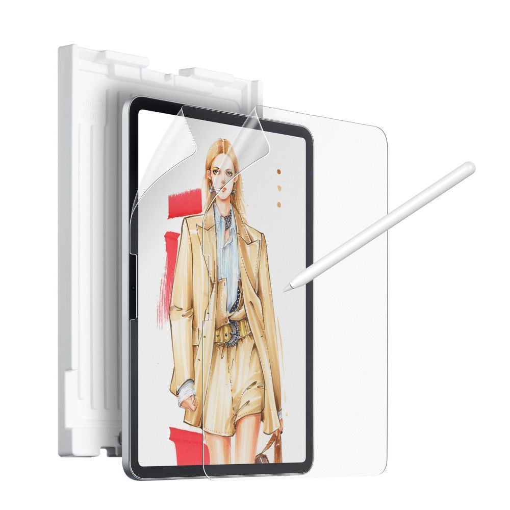 Skärmskyddsfolie Matte ESR Paper Feel för Apple iPad Air 13 (2025) / Air 13 (2024), Plast, Fullständigt lim, Set med 2 stycken