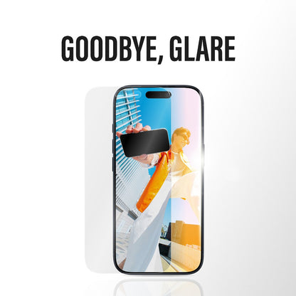 Skärmskydd Matte PanzerGlass Armor EasyAligner för Apple iPhone 17 Pro Max, Härdat Glas, Full Lim
