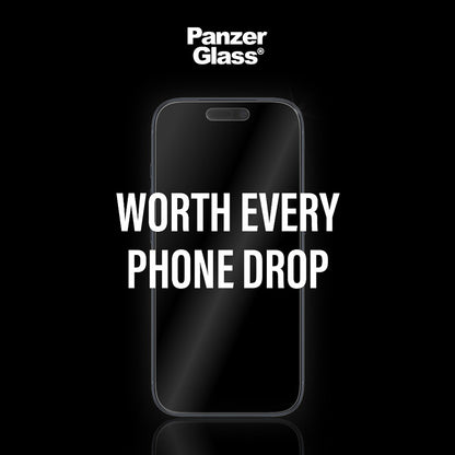 Skärmskydd Matte PanzerGlass Armor EasyAligner för Apple iPhone 17 Pro Max, Härdat Glas, Full Lim