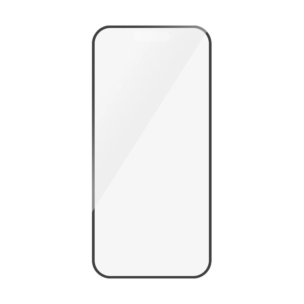 Skärmskydd Matte PanzerGlass Ultra-Wide Fit Gaming för Apple iPhone 16 Pro, Härdat Glas, Full Lim, Svart