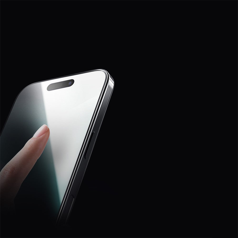 Nillkin CP+ Pro skärmskydd för Apple iPhone 15 Pro Max, härdat glas, full lim, svart